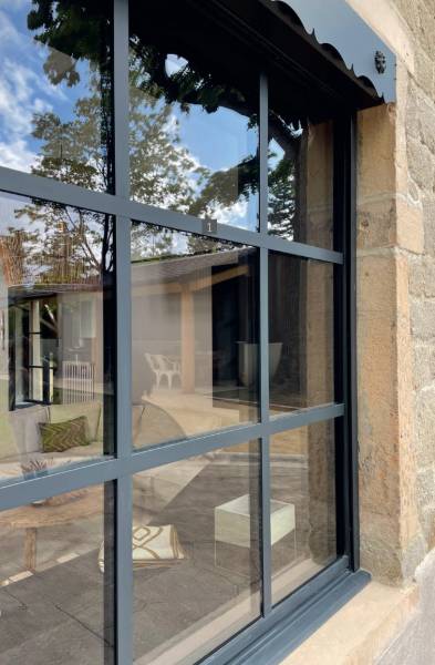 Menuiseries aluminium KLINE blanche Pechbonnieu Balma Toulouse