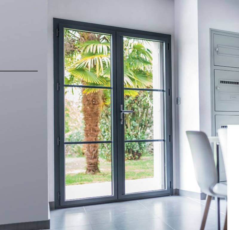 Fenêtre aluminium K-Line avec isolation thermique Uw 1,3 W/m²K