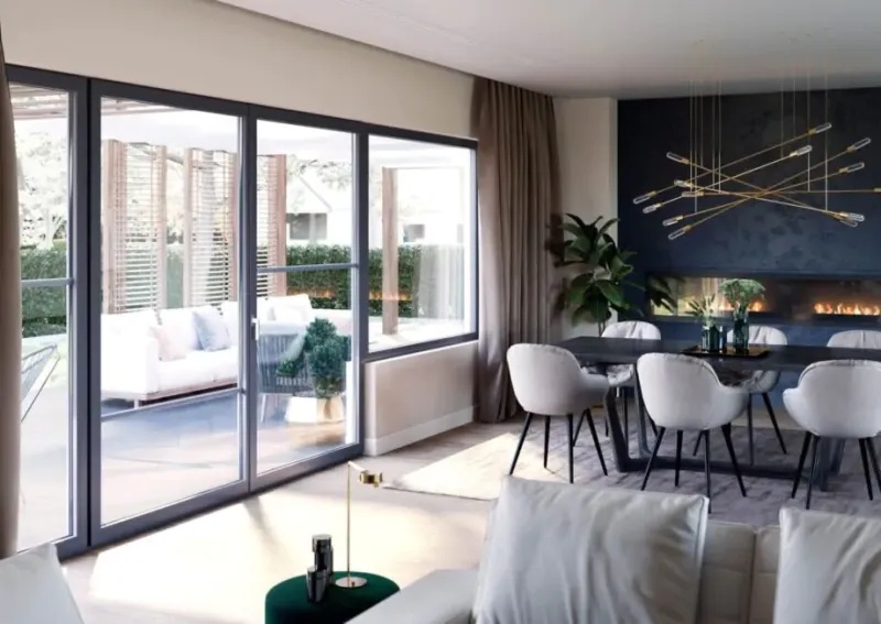 Fenêtre PVC Oknoplast avec coefficient Uw 0,83 W/m²K pour une isolation optimale