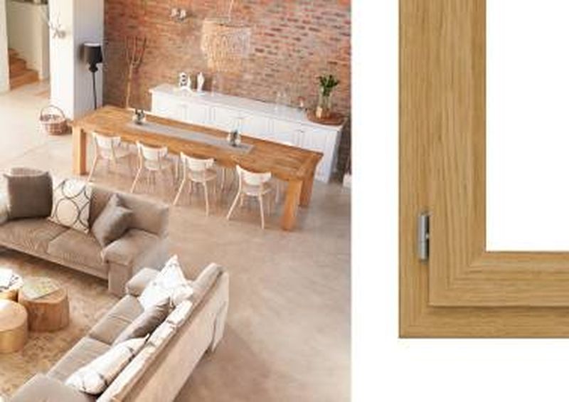 achat Fenêtres mixte bois naturel pvc à  Toulouse, alphacan