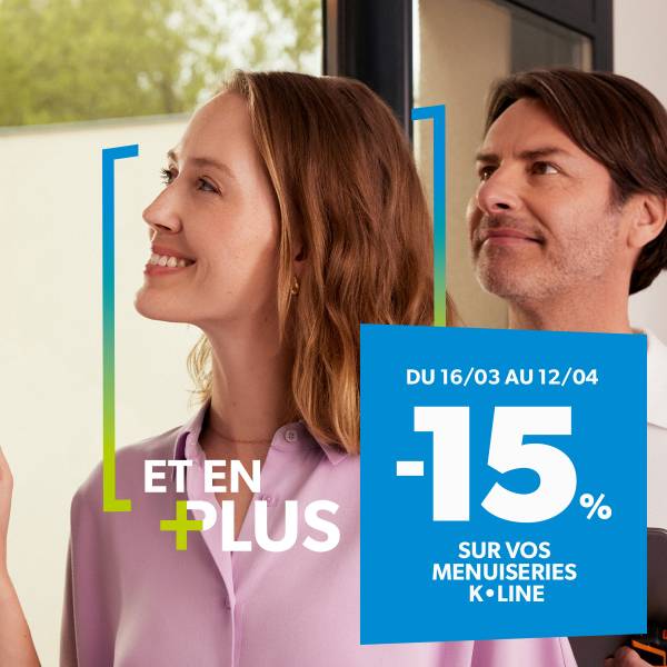 Promo printemps K-Line : -15 % sur vos fenêtres, baies vitrées et portes d’entrée à Toulouse